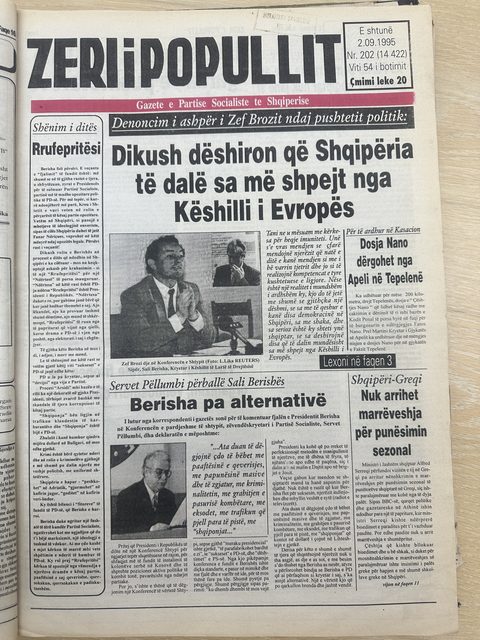 Zëri i Popullit 1995-09-02